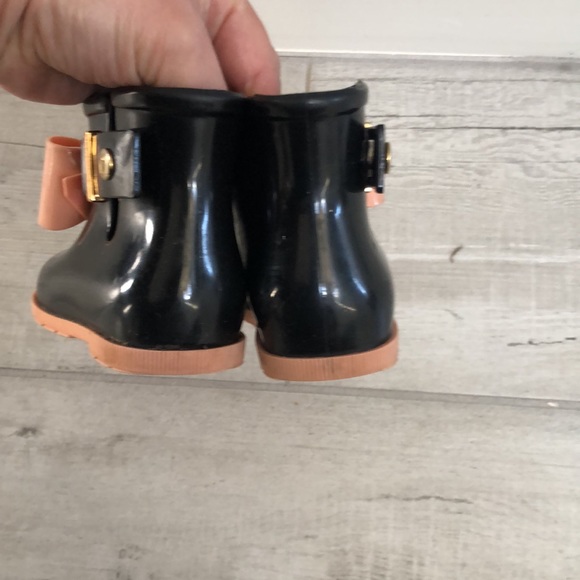 Mini Melissa Toddler Sugar Rain Boots Size 6 - Picture 5 of 6